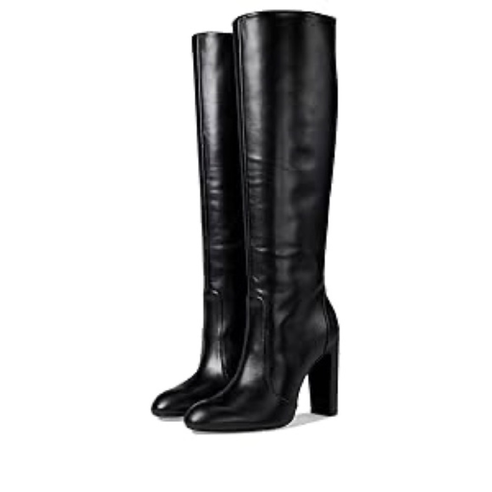 Stuart Weitzman Vida 100 Knee High Boot Black 7.5 B New With Box
